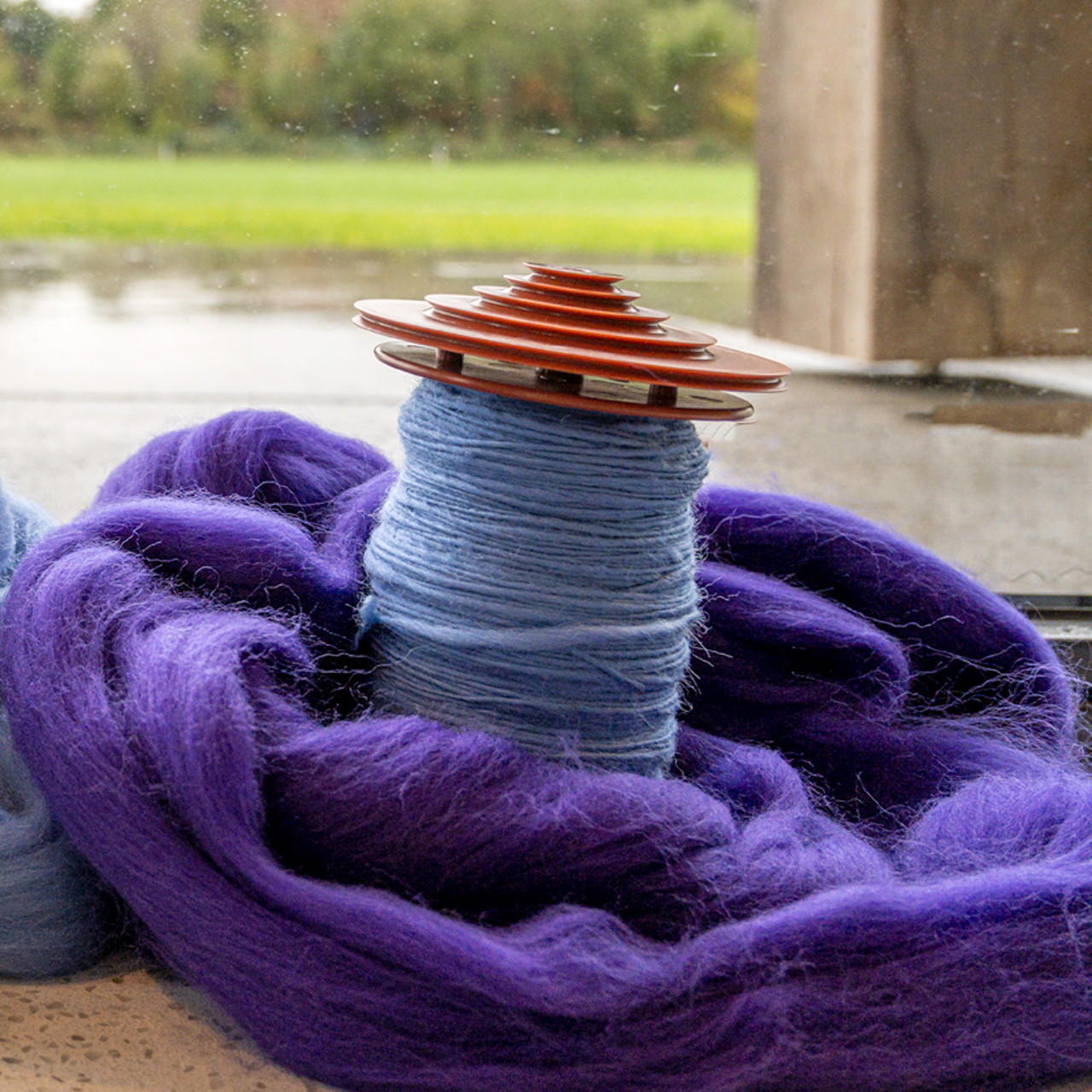 Spinnrad Spule – Bild 2