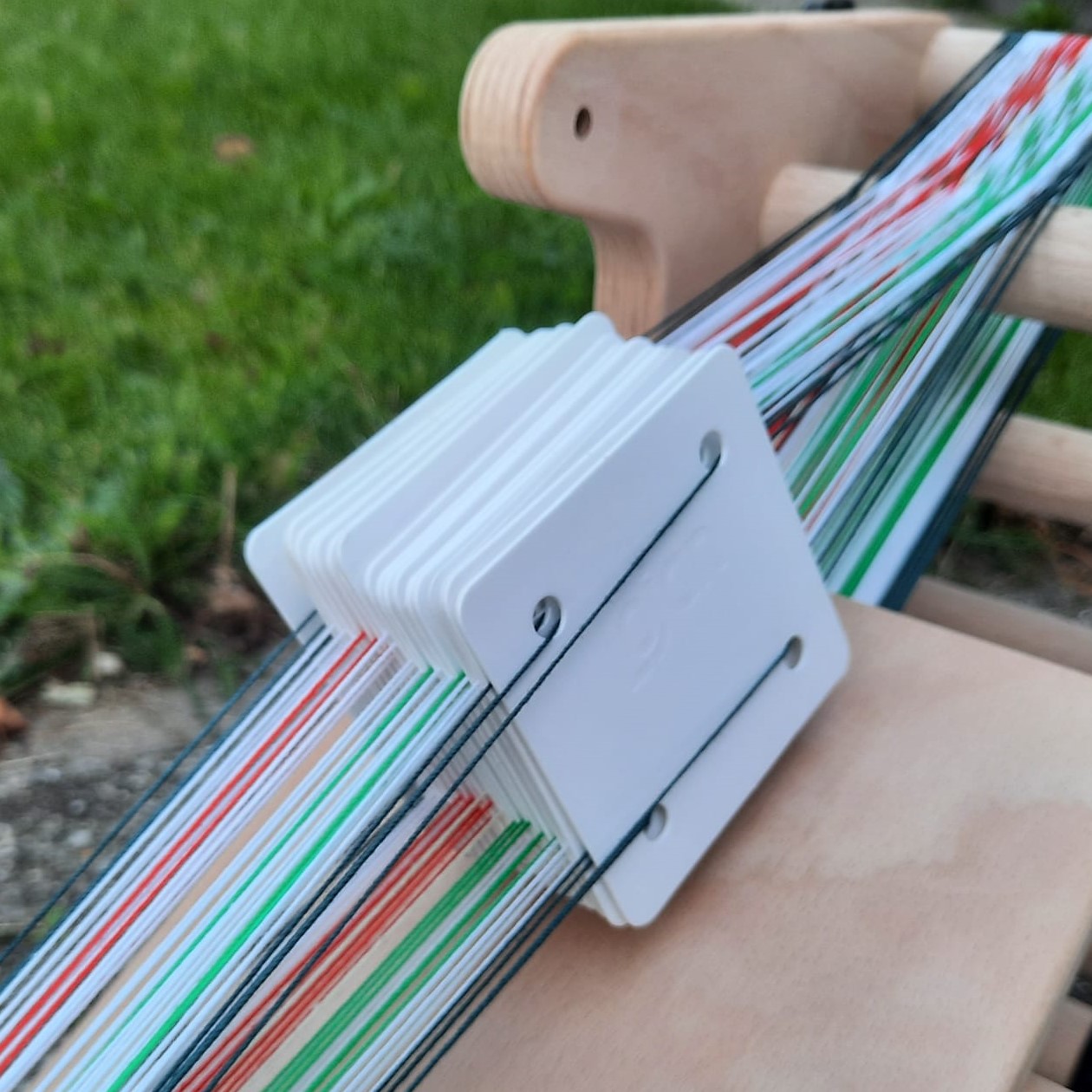 Doppelwebkarten - 10er Pack - 7 x 7 cm – Bild 3