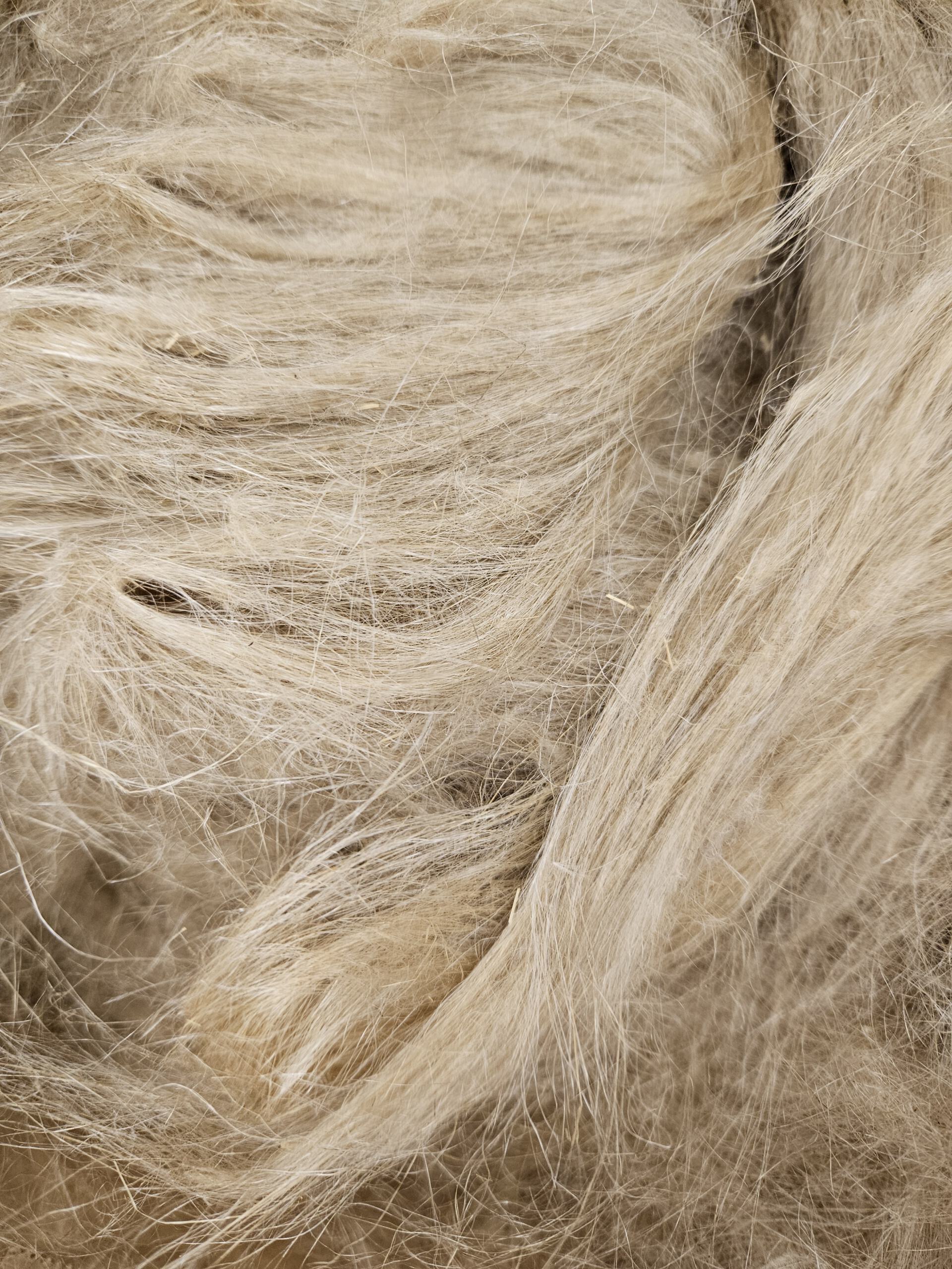 Flachswerg, Hechelwerg, weich, 100g - gut zu verspinnen – Bild 5