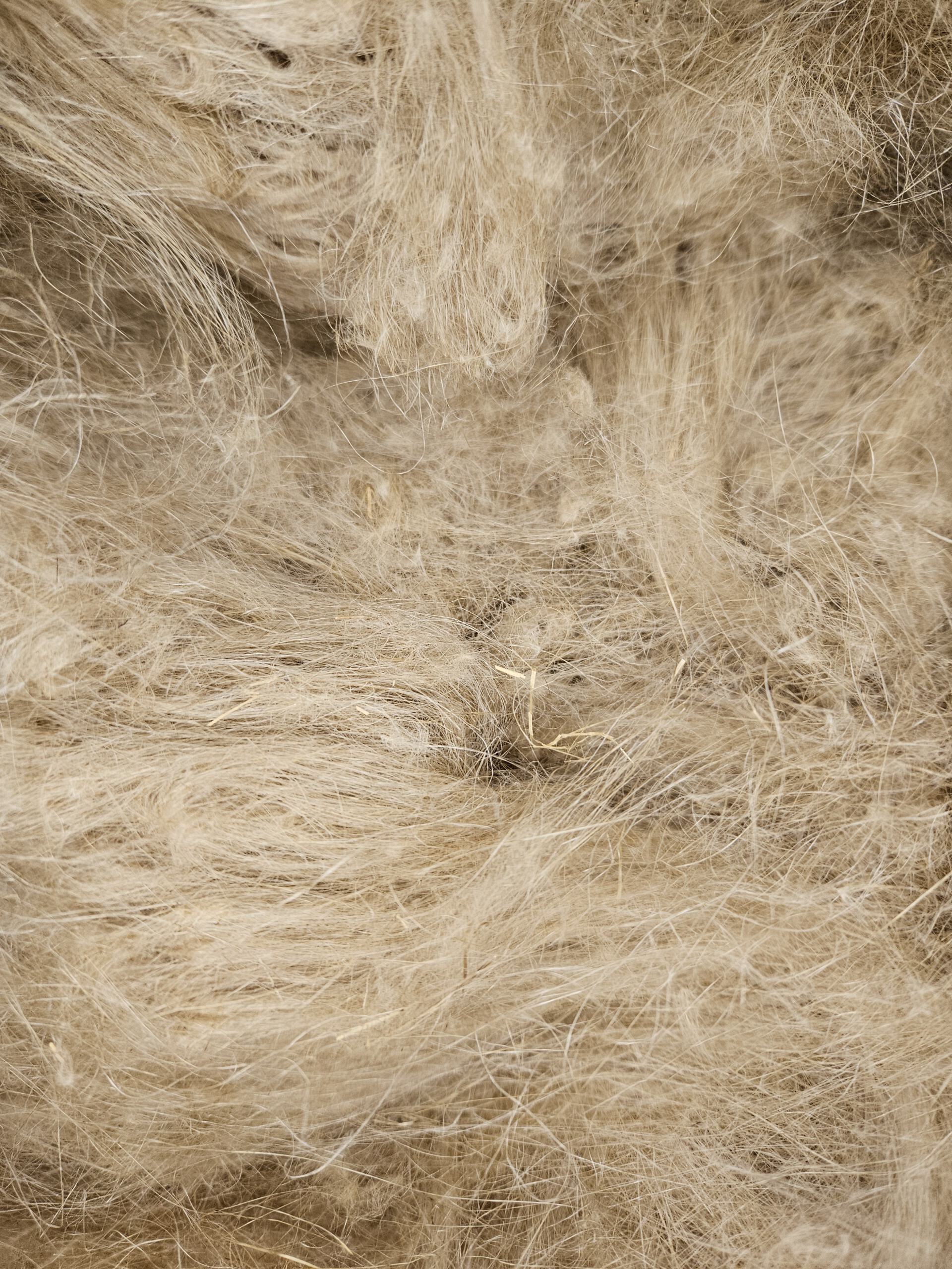 Flachswerg, Hechelwerg, weich, 100g - gut zu verspinnen